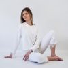 NOEMI bijeli set s perjem