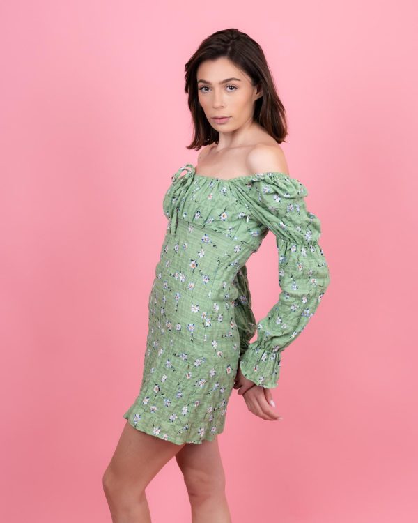 LILAC green dress - Image 4
