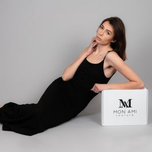 KOTONO dress black