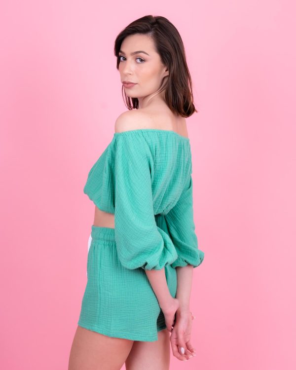 ARIA green top - Image 3