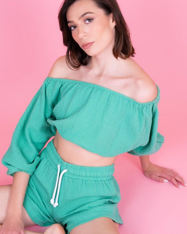 ARIA green top - Image 2