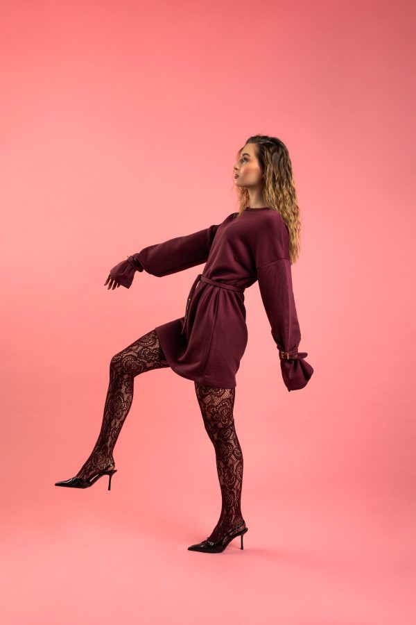 NOEMI dress burgundy