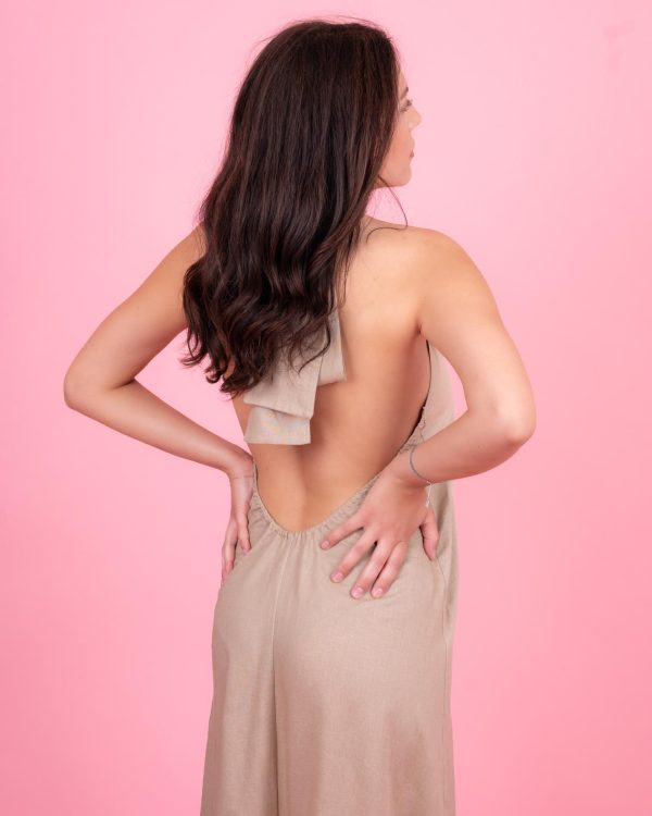 SOL haljina beige - Slika 4