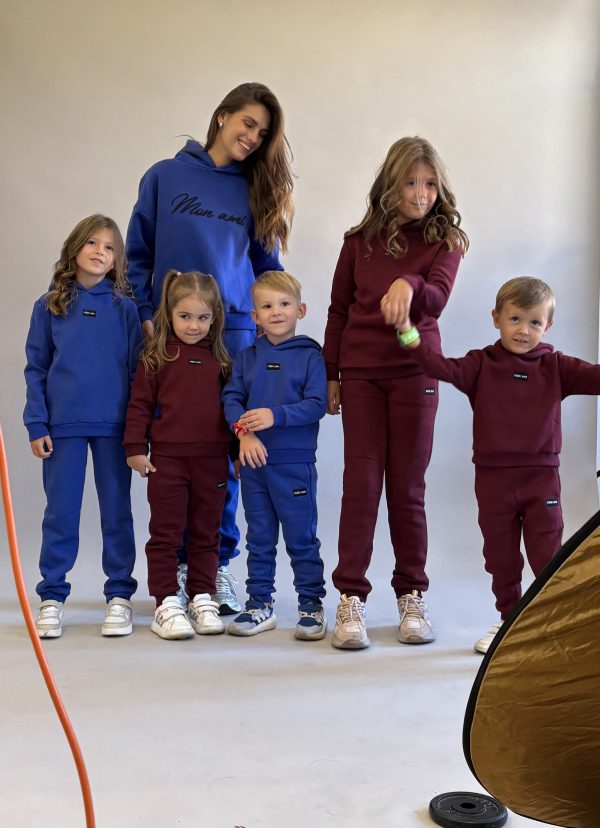 NOEL kids bordeaux set - Slika 2
