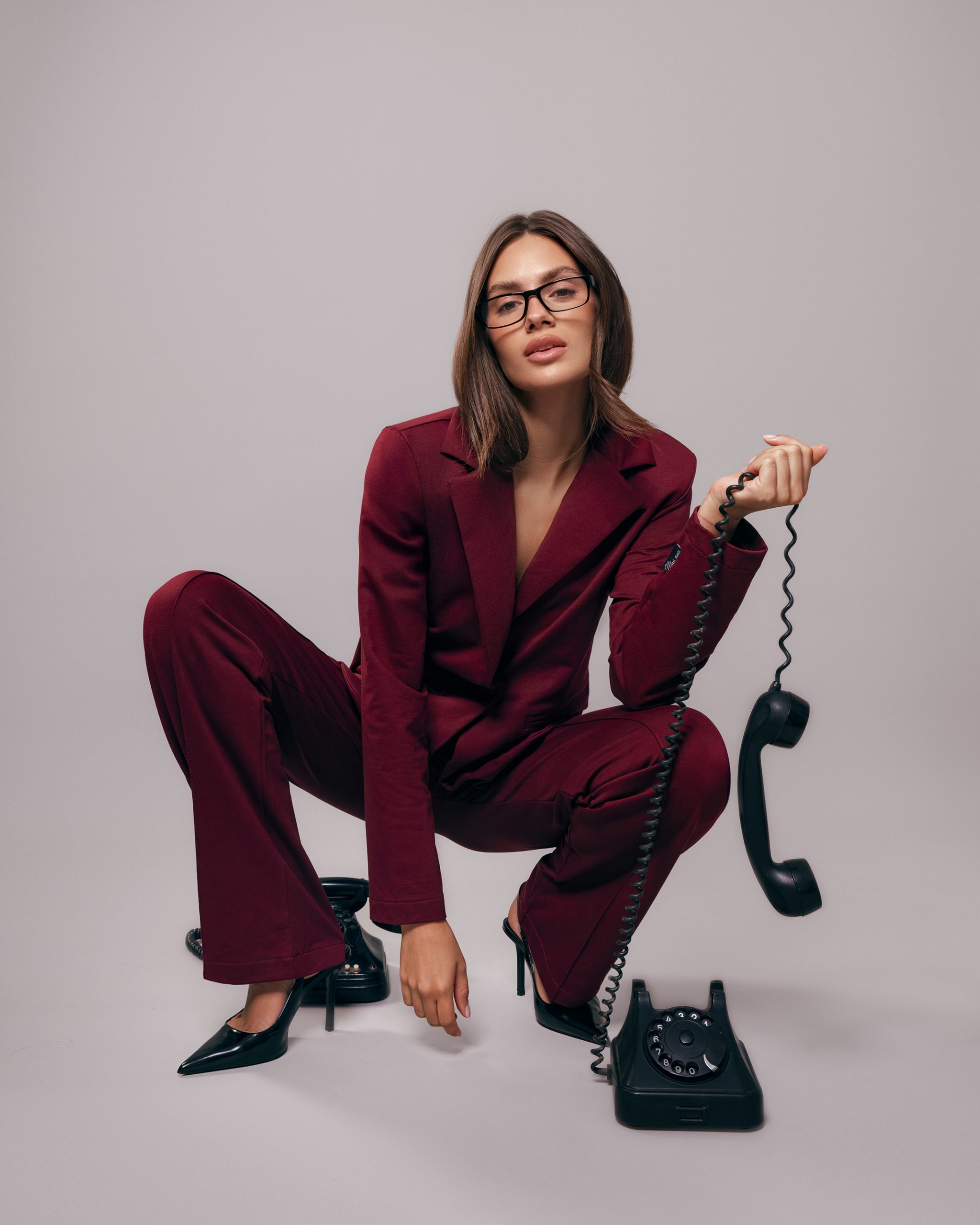 ROYAL suit vino rosso - preorder