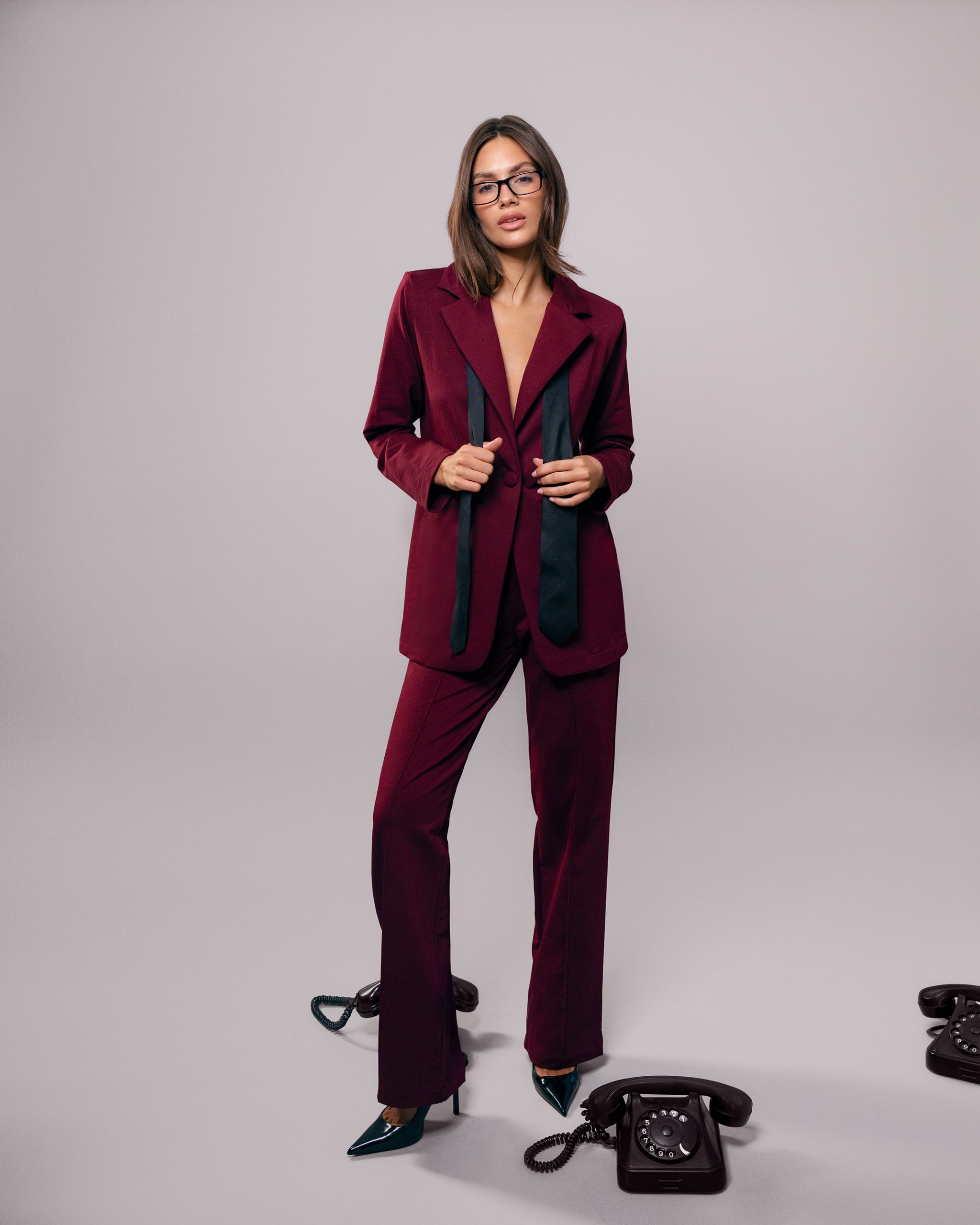 ROYAL suit vino rosso - preorder - Slika 2